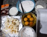 Foto langkah ke 1 dari resep Topo Map Butter Cake.