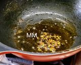 A picture of step 2 of Parwal or Point Gourd Kasha.