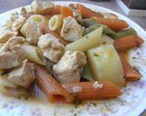Foto del paso 2 de la receta: Guiso de pechuga de pollo liviano (al vapor)