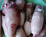 Foto langkah ke 5 dari resep Gulai cumi isi tahu.
