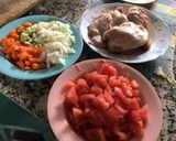 Foto del paso 1 de la receta: Pollo a la cazadora