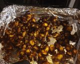 A picture of step 8 of Sour Chilli potato & sweet turmeric paneer (Veg).
