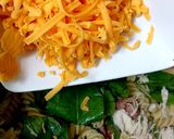 A picture of step 7 of My Bacon, Chicken Cheese & Spinach Pasta with Mayonnaise.