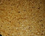 A picture of step 7 of Jaggery til ladoo.
