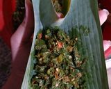Foto langkah ke 3 dari resep Pepes Daun Singkong Pare.