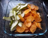 A picture of step 5 of Pear and Persimmon Galette.