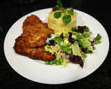 Foto del paso 5 de la receta: Filete de pechuga de pollo con puré de patata al curry