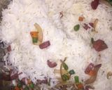 A picture of step 3 of Teriyaki Rice.