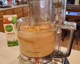 A picture of step 3 of Organic Banana Peanut Butter Ice Cream.
