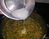 A picture of step 2 of Lasooni Methi Paneer.