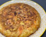 Foto del paso 7 de la receta Tortilla de boniato y cebolla