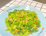 Foto langkah ke 6 dari resep Tumis Sawi Udang Rebon.