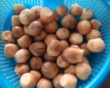 Hình bước làm 1 của món Canh rau dền đỏ nấm rơm (món chay)