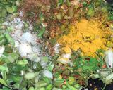A picture of step 1 of Green Garlic Paratha.