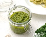 Foto langkah ke 5 dari resep Kale Pesto for Shrimp Spaghetti | Shrimp Spaghetti with Kale Pesto | Saus Kale.