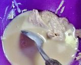 Foto del paso 1 de la receta: Pan lactal sin harina, se puede hacer la tostada para el desayuno