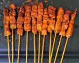 Foto langkah ke 3 dari resep Sate Ayam Bumbu Saos Tiram.