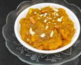 A picture of step 7 of Sindhi Style Pumpkin Halwa.