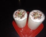 A picture of step 5 of Masala lassi.