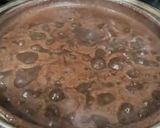 A picture of step 3 of Dinuguan Using Sinigang Mix.