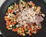 Foto del passaggio 1 della ricetta Gnocchi di tofu all'ortolana