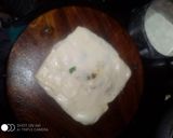 A picture of step 3 of Mughlai paratha.