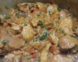 A picture of step 7 of Mutton biryani.