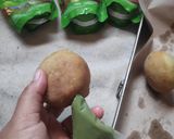 Foto langkah ke 8 dari resep Bomboloni Vla Creamy Matcha (Cuma Diaduk).