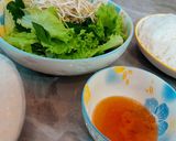 Hình bước làm 5 của món Tôm thịt cuốn bánh tráng