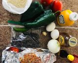 Foto del paso 1 de la receta: Chiles rellenos de carne