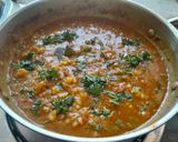 A picture of step 4 of Vegetable broken wheat Khichdi.