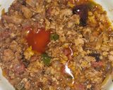 A picture of step 1 of Tinday with Chicken Keema 🥰.