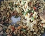 A picture of step 7 of Oats upma.