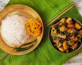 পালং শাক বেসারা (palong shak besara recipe in Bengali) রেসিপি ধাপ - 6 ছবি