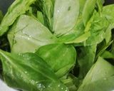 A picture of step 1 of Spinach with Indian Cottage Cheese.