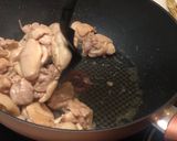 A picture of step 2 of Three Cup Chicken Thighs.