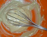 A picture of step 4 of Moist lemon cake using a pan 🍳.