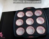 Foto del paso 7 de la receta: Brownie muffins de nueces y plátano (sin gluten)