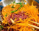 Hình bước làm 3 của món Mì chũ xào kiểu padthai