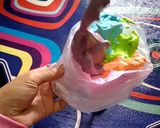 Foto langkah ke 5 dari resep Rainbow Meringue (Candy Cookies).