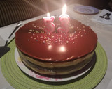 Foto del paso 6 de la receta: Tarta de la abuela con cobertura de chocolate brillante 🍫