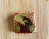 A picture of step 2 of How to use gold leaf with fondant.