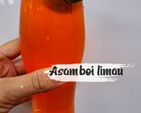 Gambar langkah 4 resipi Asam boi limau.