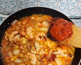 Foto langkah ke 5 dari resep Seafood Saus Padang (Cumi, Udang).