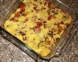A picture of step 9 of Simple Breakfast egg Lasagna.