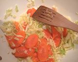 A picture of step 2 of (In a hurry) coconut curry.