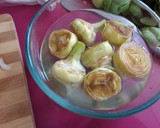 Foto del paso 1 de la receta: Crema de alcachofas con vieiras