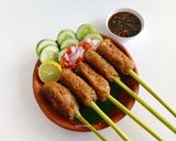 Foto langkah ke 5 dari resep Sate Lilit Daging.