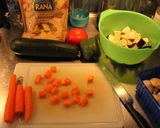 Foto del paso 4 de la receta Ravioles raros (ovalados) 4 quesos ratatuilados
