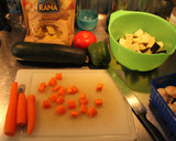 Foto del paso 4 de la receta: Ravioles raros (ovalados) 4 quesos ratatuilados